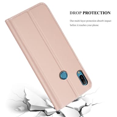Huawei Y6 2019 Cover Etui Case (Lyserød)