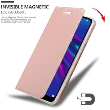 Huawei Y6 2019 Cover Etui Case (Lyserød)