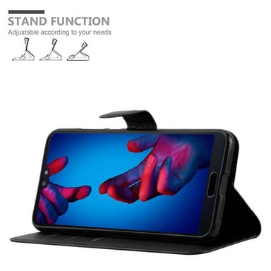 Huawei P20 Pungetui Cover Case (Sort)