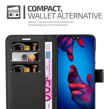 Huawei P20 Pungetui Cover Case (Sort)