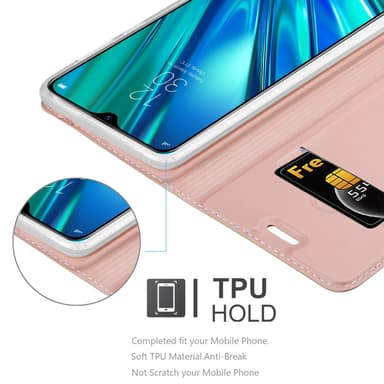 Realme 5 PRO / Realme Q Cover Etui Case (Lyserød)