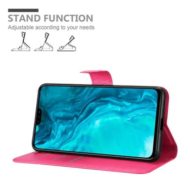 Honor 9X LITE Pungetui Cover Case (Lyserød)