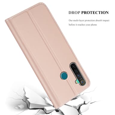Realme 5 PRO / Realme Q Cover Etui Case (Lyserød)