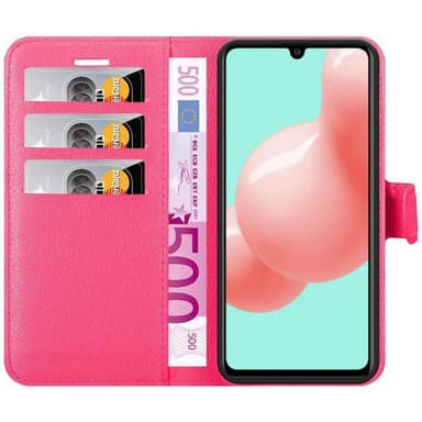 Samsung Galaxy A41 Pungetui Cover Case (Lyserød)