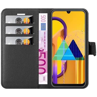 Samsung Galaxy M21 / M30s Pungetui Cover Case (Sort)
