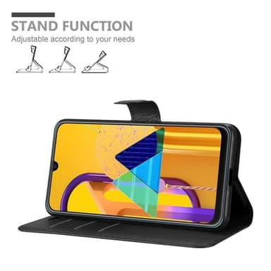 Samsung Galaxy M21 / M30s Pungetui Cover Case (Sort)
