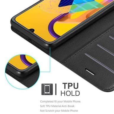 Samsung Galaxy M21 / M30s Pungetui Cover Case (Sort)