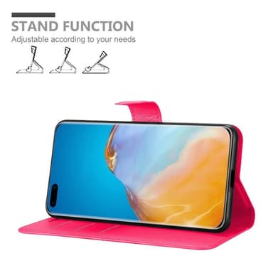 Huawei P40 PRO / P40 PRO+ Pungetui Cover Case (Lyserød)