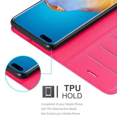 Huawei P40 PRO / P40 PRO+ Pungetui Cover Case (Lyserød)