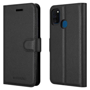 Samsung Galaxy M21 / M30s Pungetui Cover Case (Sort)