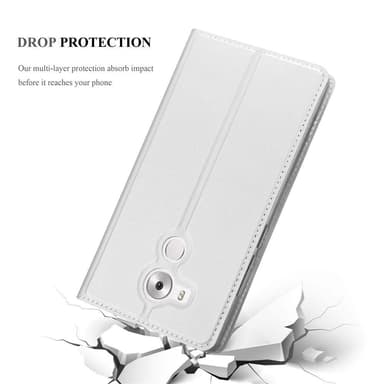 Huawei MATE 8 Cover Etui Case (Sølv)