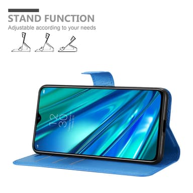 Realme 5 PRO / Realme Q Pungetui Cover Case (Blå)