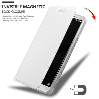 Huawei MATE 8 Cover Etui Case (Sølv)