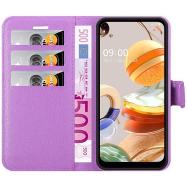 LG K61 Pungetui Cover Case (Lilla)