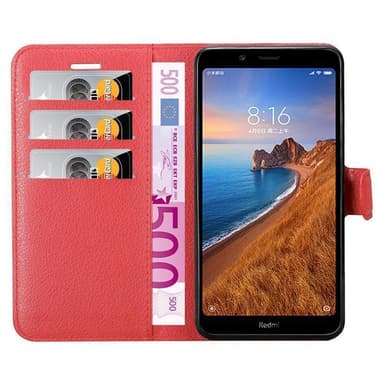 Xiaomi RedMi 7A Pungetui Cover Case (Rød)