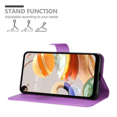 LG K61 Pungetui Cover Case (Lilla)