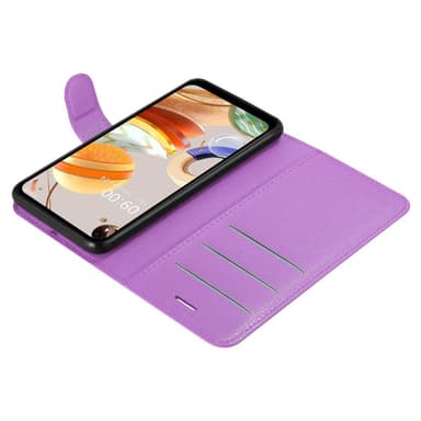 LG K61 Pungetui Cover Case (Lilla)