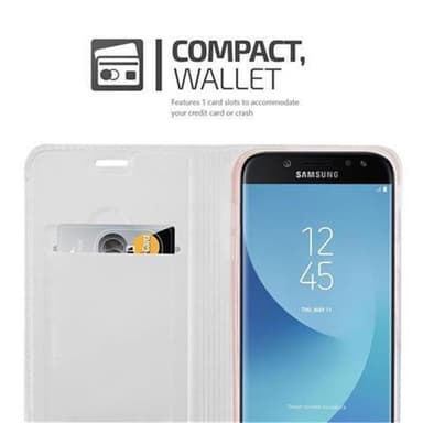 Samsung Galaxy J7 2017 Cover Etui Case (Sølv)