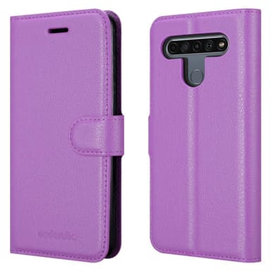 LG K61 Pungetui Cover Case (Lilla)