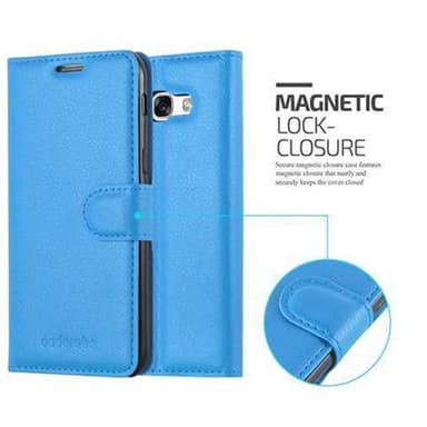 Samsung Galaxy A3 2017 Pungetui Cover Case (Blå)