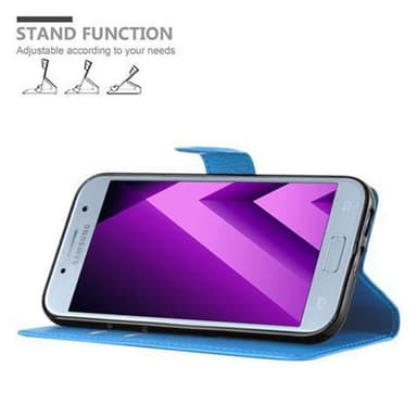 Samsung Galaxy A3 2017 Pungetui Cover Case (Blå)