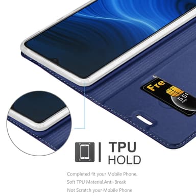 Realme X2 PRO / Oppo Reno Ace Cover Etui Case (Blå)