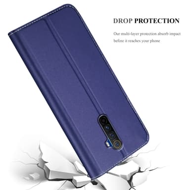 Realme X2 PRO / Oppo Reno Ace Cover Etui Case (Blå)