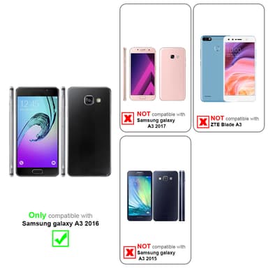 Samsung Galaxy A3 2016 Pungetui Cover Case (Lilla)