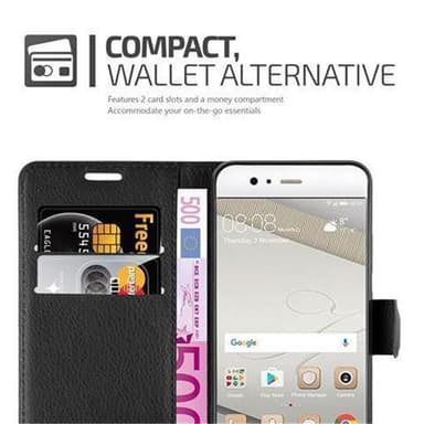 Huawei P10 Pungetui Cover Case (Sort)