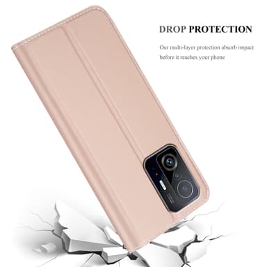 Xiaomi 11T / 11T PRO Cover Etui Case (Lyserød)
