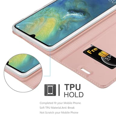 Huawei MATE 20 Cover Etui Case (Lyserød)