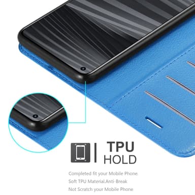Realme GT 2 / GT Neo 2 Pungetui Cover Case (Blå)