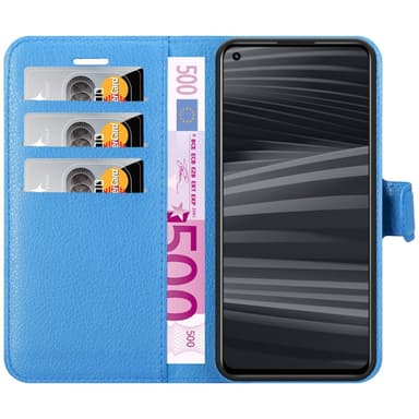 Realme GT 2 / GT Neo 2 Pungetui Cover Case (Blå)