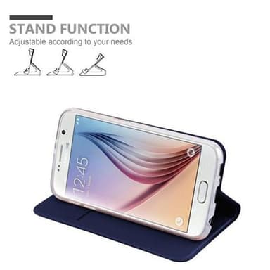 Samsung Galaxy S6 Cover Etui Case (Blå)