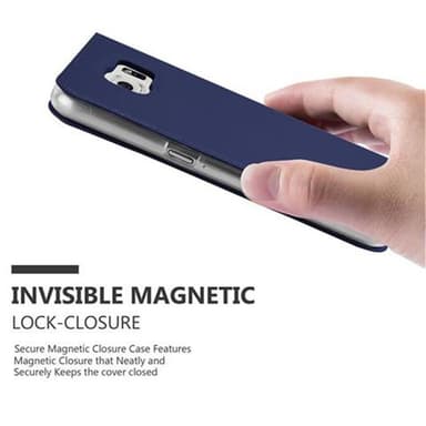 Samsung Galaxy S6 Cover Etui Case (Blå)