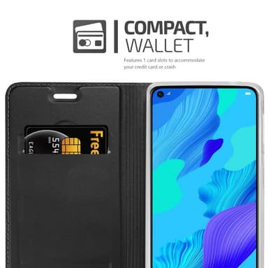 Honor 20 / 20S / Huawei NOVA 5T Cover Etui Case (Sort)