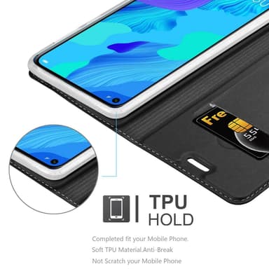 Honor 20 / 20S / Huawei NOVA 5T Cover Etui Case (Sort)
