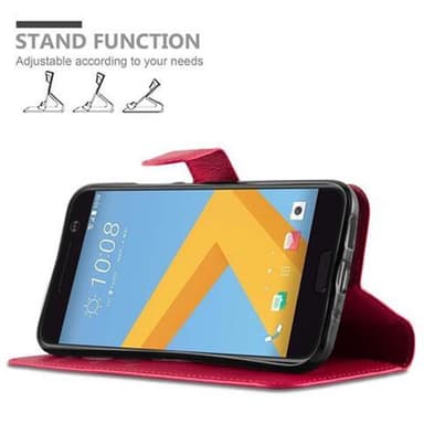 HTC ONE M10 Pungetui Cover Case (Rød)