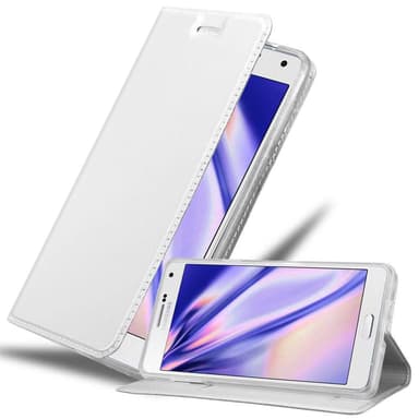 Samsung Galaxy A7 2015 Cover Etui Case (Sølv)