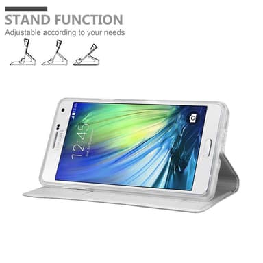 Samsung Galaxy A7 2015 Cover Etui Case (Sølv)