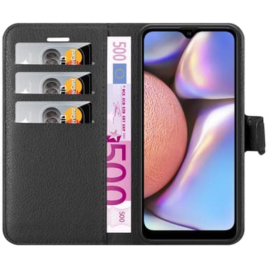 Samsung Galaxy A10s / M01s Pungetui Cover Case (Sort)