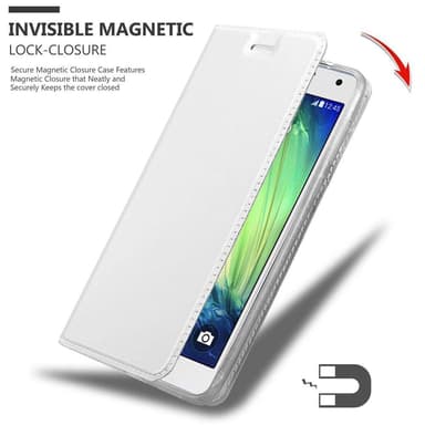 Samsung Galaxy A7 2015 Cover Etui Case (Sølv)