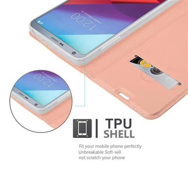 LG G6 Cover Etui Case (Lyserød)