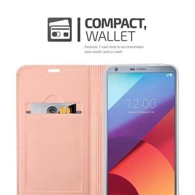 LG G6 Cover Etui Case (Lyserød)