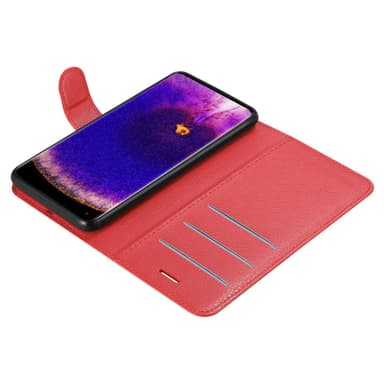 Oppo FIND X5 PRO Pungetui Cover Case (Rød)