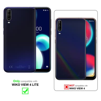 WIKO VIEW 4 LITE Pungetui Cover Case (Sort)