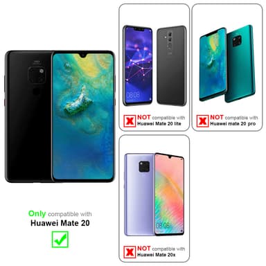 Huawei MATE 20 Cover Etui Case (Sort)