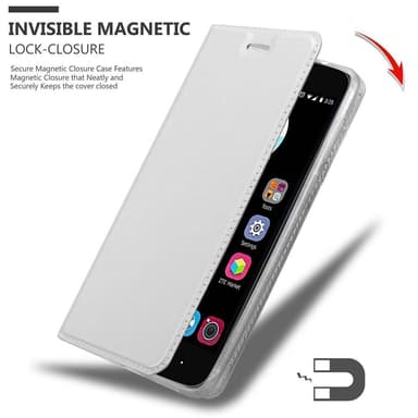 ZTE Blade V8 MINI Cover Etui Case (Sølv)
