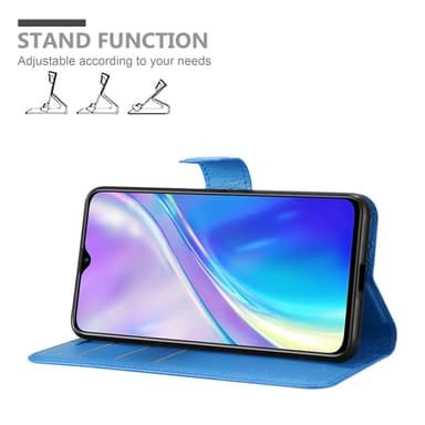 Realme X2 / XT / Oppo K5 Pungetui Cover Case (Blå)
