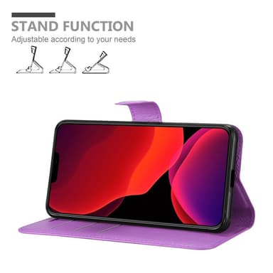 iPhone 12 MINI Pungetui Cover Case (Lilla)